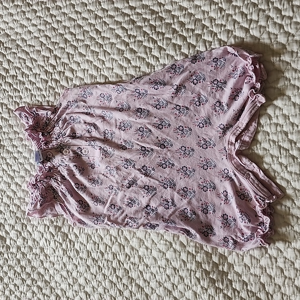 Feather Baby Smocked 3-6 mo. Romper